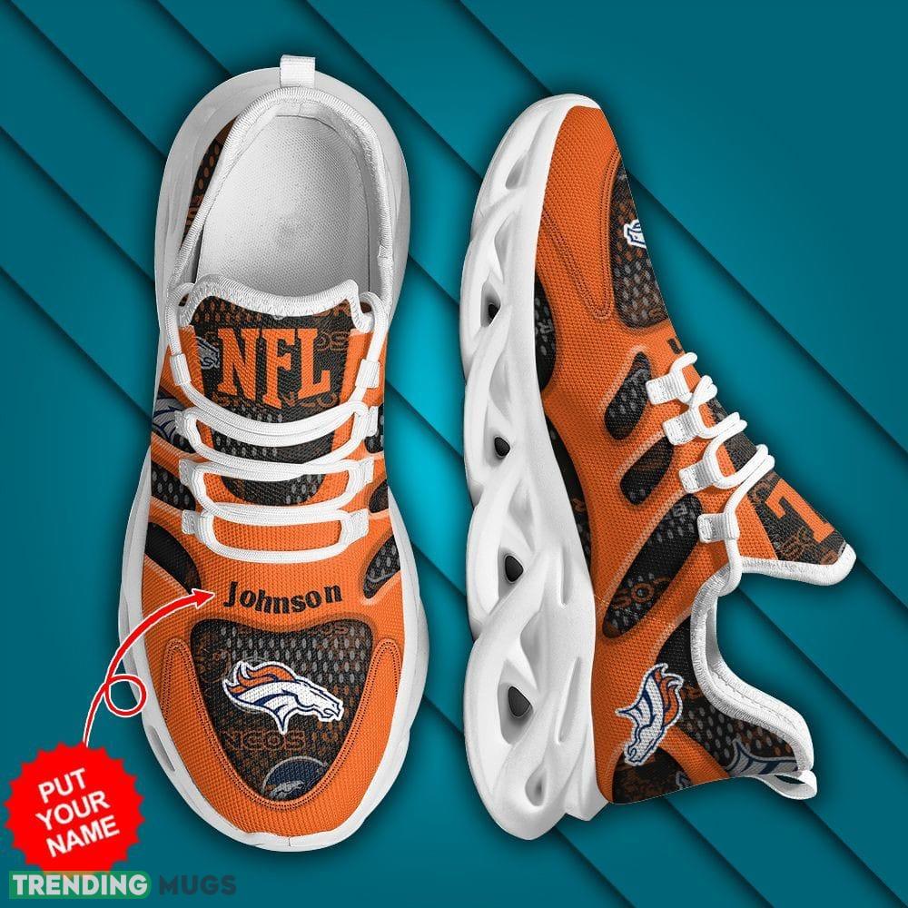 Denver Broncos Custom Name Max Soul Sneakers For Men Women Max Soul Denver Broncos Custom Name Max Soul Sneakers For Men Women Max Soul