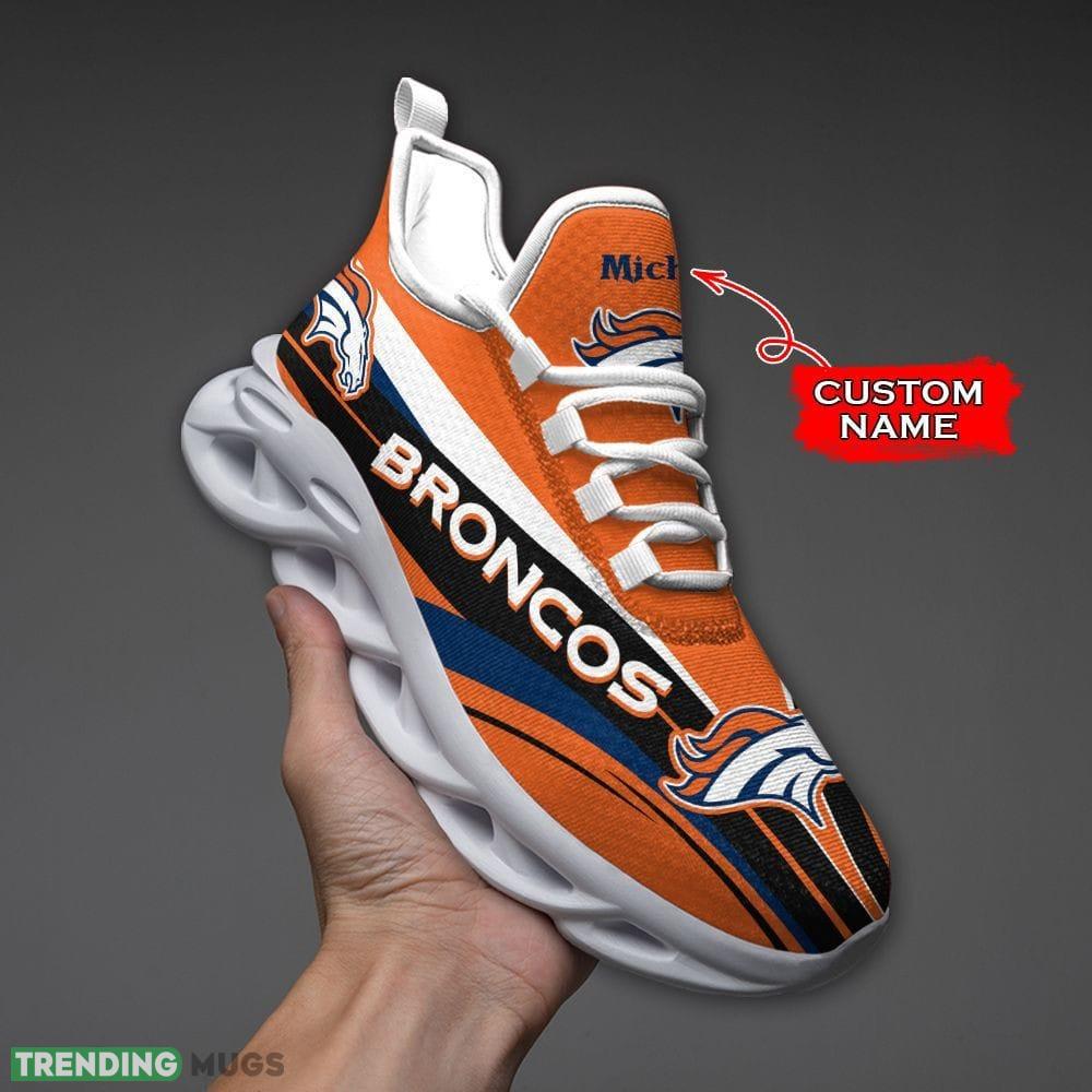 Denver Broncos Max Soul Shoes Luxury Custom Name Max Soul Denver Broncos Max Soul Shoes Luxury Custom Name Max Soul