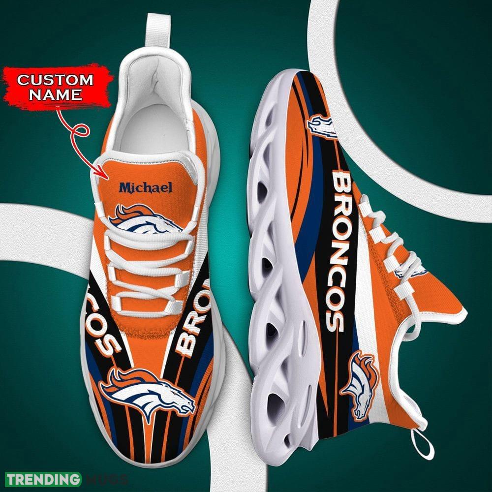 Denver Broncos Max Soul Shoes Luxury Custom Name - Denver Broncos Max Soul Shoes _1 Denver Broncos Max Soul Shoes Luxury Custom Name - Denver Broncos Max Soul Shoes _1