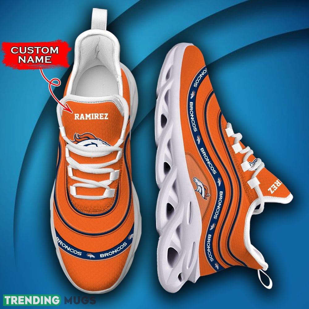 Denver Broncos Vintage Custom Name Max Soul Shoes Luxury NFL Clunky For Men Women Gift Max Soul Denver Broncos Vintage Custom Name Max Soul Shoes Luxury NFL Clunky For Men Women Gift Max Soul