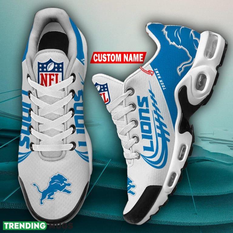 Detroit Lions Air Cushion Sports Shoes Men Women TN Sneakers Custom Name Running Shoes Detroit Lions Air Cushion Sports Shoes Men Women TN Sneakers Custom Name Running Shoes