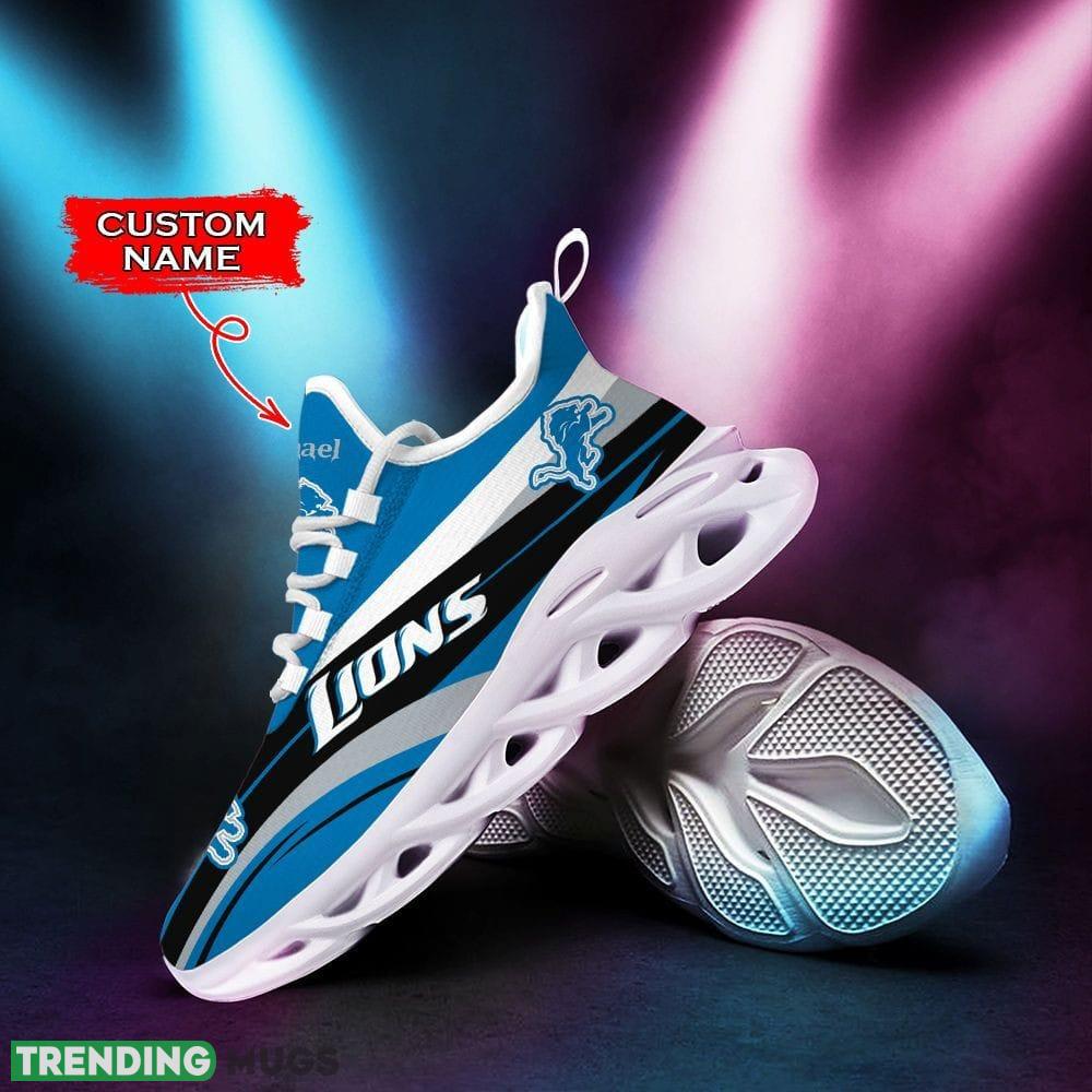 Detroit Lions Palm Custom Name Max Soul Shoes Luxury NFL Clunky For Men Women Gift - Detroit Lions Max Soul Shoes Luxury NFL_1 Detroit Lions Palm Custom Name Max Soul Shoes Luxury NFL Clunky For Men Women Gift - Detroit Lions Max Soul Shoes Luxury NFL_1