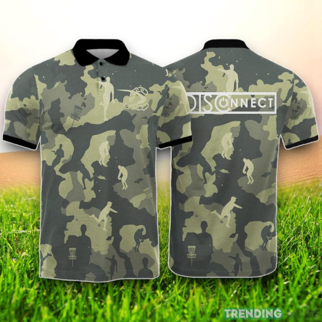 Disc Disconnect Polo Shirt Product Photo 1 Disc Disconnect Polo Shirt Product Photo 1