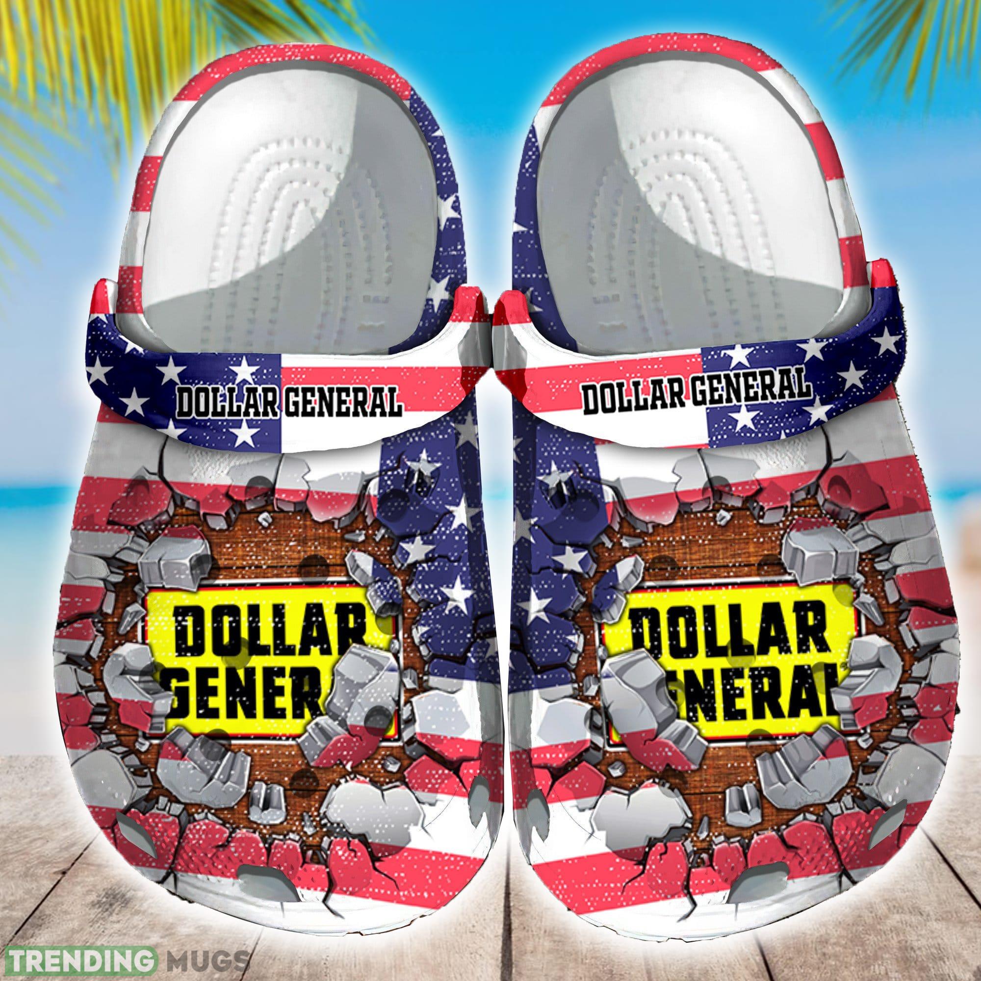Dollar General Clogs Shoes Logo Brands Gift Beach Summer Men And Women Trend - Dollar General Clogs Shoes Logo Brands Gift Beach Summer Men And Women Trend Dollar General Clogs Shoes Logo Brands Gift Beach Summer Men And Women Trend - Dollar General Clogs Shoes Logo Brands Gift Beach Summer Men And Women Trend