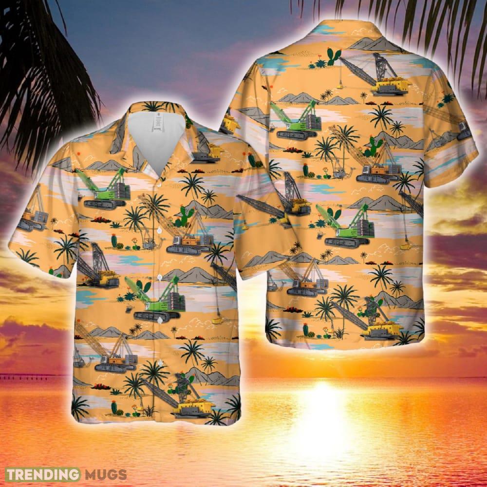 Dragline Excavator heavy equipment Hawaiian Shirt - Dragline Excavator heavy equipment Hawaiian Shirt Dragline Excavator heavy equipment Hawaiian Shirt - Dragline Excavator heavy equipment Hawaiian Shirt