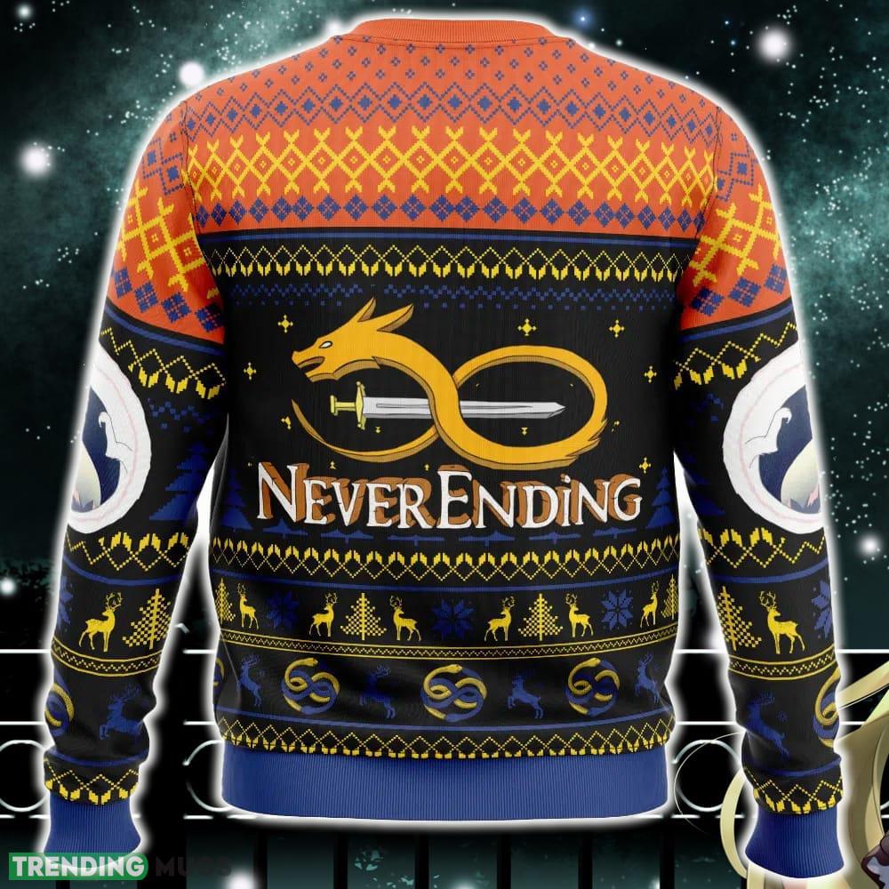 Dragon Never Ending Story Ugly Christmas Sweater Funny Gift Ideas Christmas 3D Sweater Dragon Never Ending Story Ugly Christmas Sweater Funny Gift Ideas Christmas 3D Sweater
