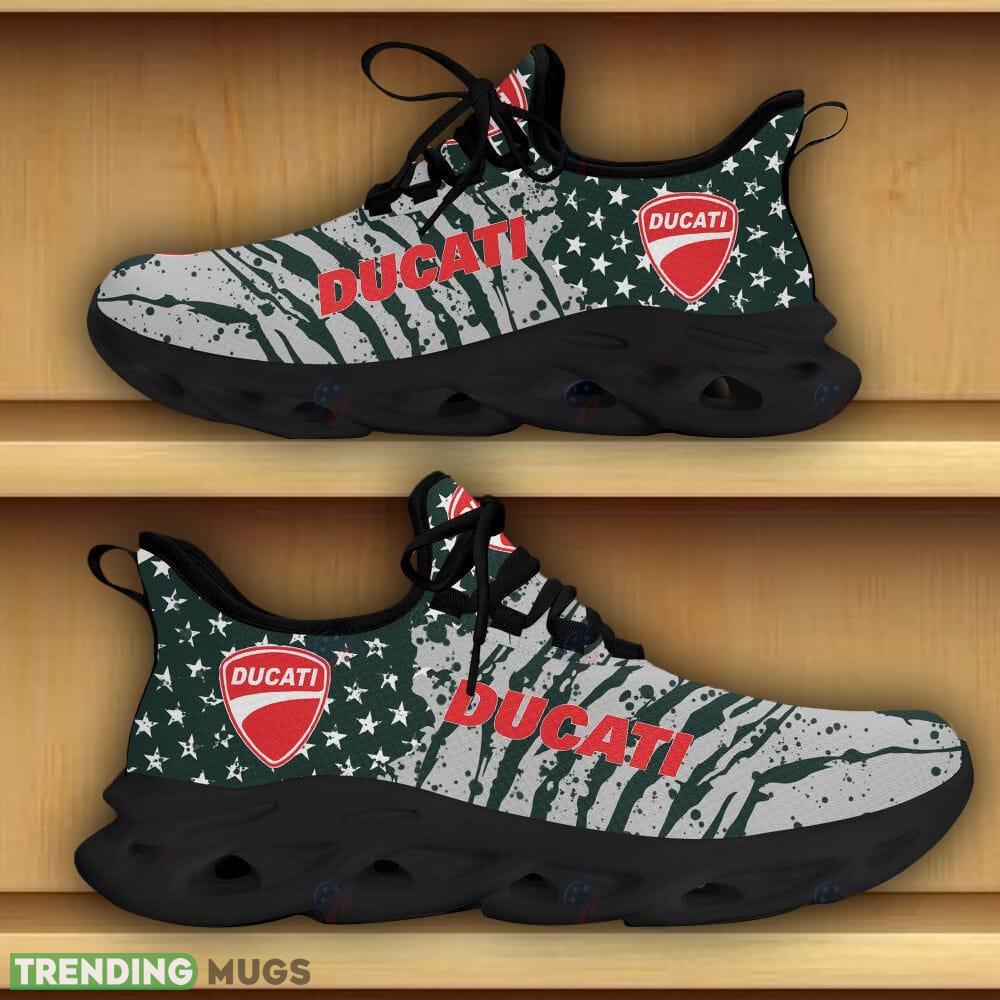 Ducati Car And Motorcycle Racing Chunky Sneaker Green Max Soul Shoes Gift For Fans Max Soul Ducati Car And Motorcycle Racing Chunky Sneaker Green Max Soul Shoes Gift For Fans Max Soul