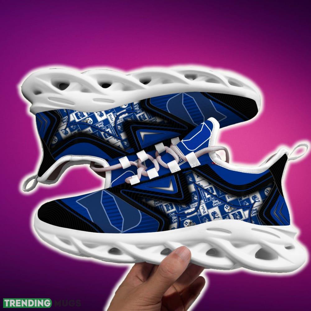 Duke Blue Devils Black And White Clunky Shoes NCAA Teams For Fans Running Shoes New Clunky Sneakers Max Soul Duke Blue Devils Black And White Clunky Shoes NCAA Teams For Fans Running Shoes New Clunky Sneakers Max Soul