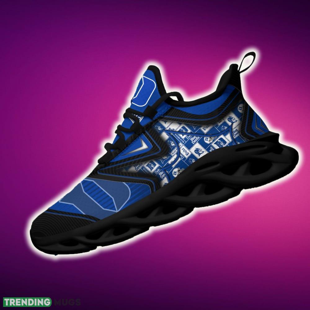 Duke Blue Devils Black And White Clunky Shoes NCAA Teams For Fans Running Shoes New Clunky Sneakers Max Soul Duke Blue Devils Black And White Clunky Shoes NCAA Teams For Fans Running Shoes New Clunky Sneakers Max Soul