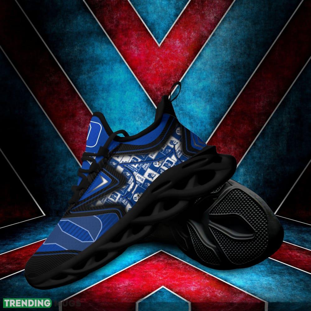 Duke Blue Devils Black And White Clunky Shoes NCAA Teams For Fans Running Shoes New Clunky Sneakers Max Soul Duke Blue Devils Black And White Clunky Shoes NCAA Teams For Fans Running Shoes New Clunky Sneakers Max Soul