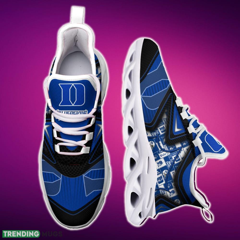 Duke Blue Devils Black And White Clunky Shoes NCAA Teams For Fans Running Shoes New Clunky Sneakers Max Soul Duke Blue Devils Black And White Clunky Shoes NCAA Teams For Fans Running Shoes New Clunky Sneakers Max Soul