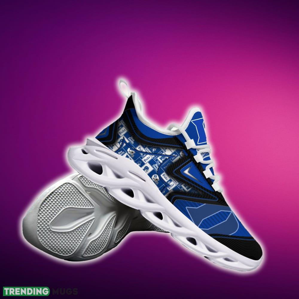 Duke Blue Devils Black And White Clunky Shoes NCAA Teams For Fans Running Shoes New Clunky Sneakers Max Soul Duke Blue Devils Black And White Clunky Shoes NCAA Teams For Fans Running Shoes New Clunky Sneakers Max Soul
