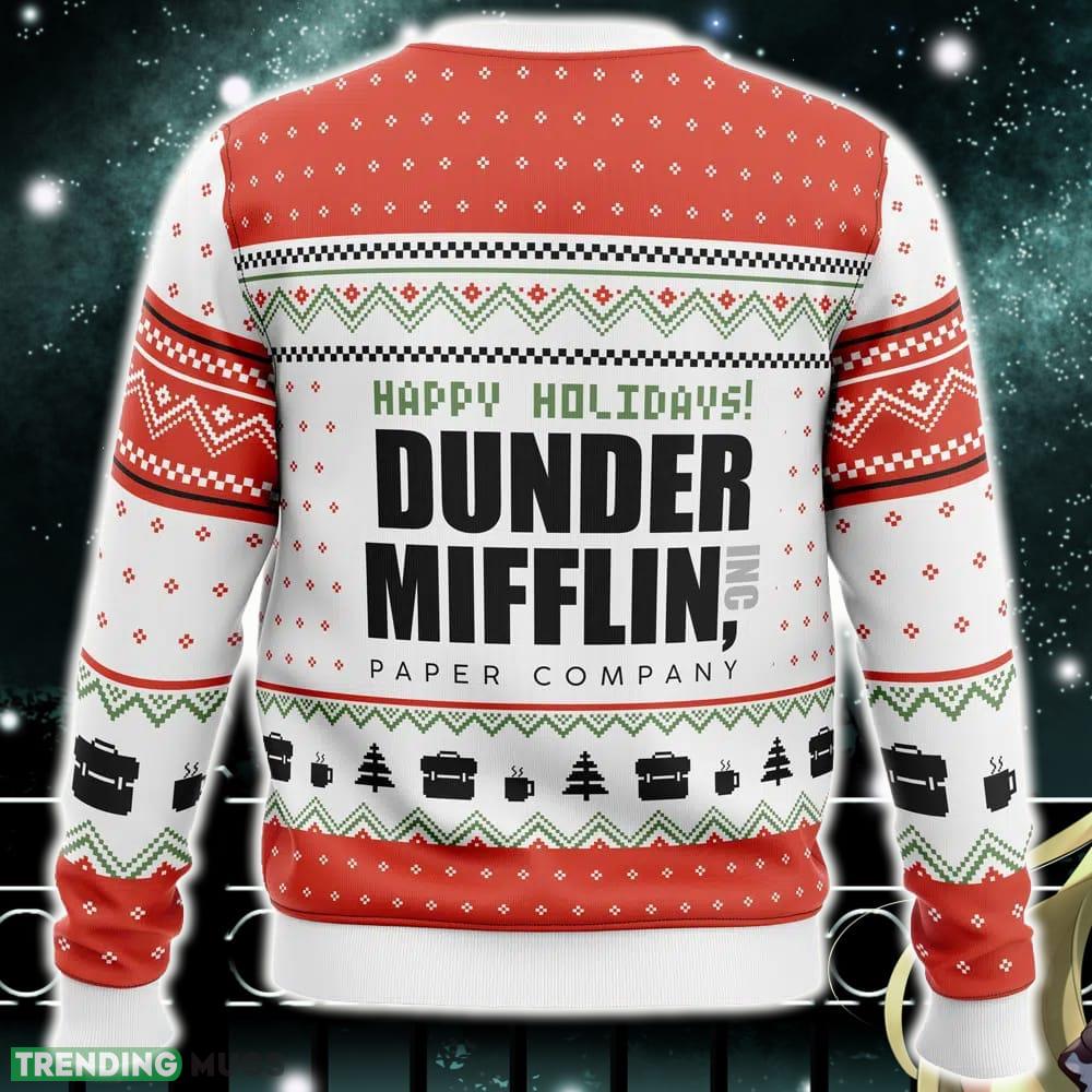 Dunder Mifflin The Office Ugly Christmas Sweater Funny Gift Ideas Christmas 3D Sweater Dunder Mifflin The Office Ugly Christmas Sweater Funny Gift Ideas Christmas 3D Sweater