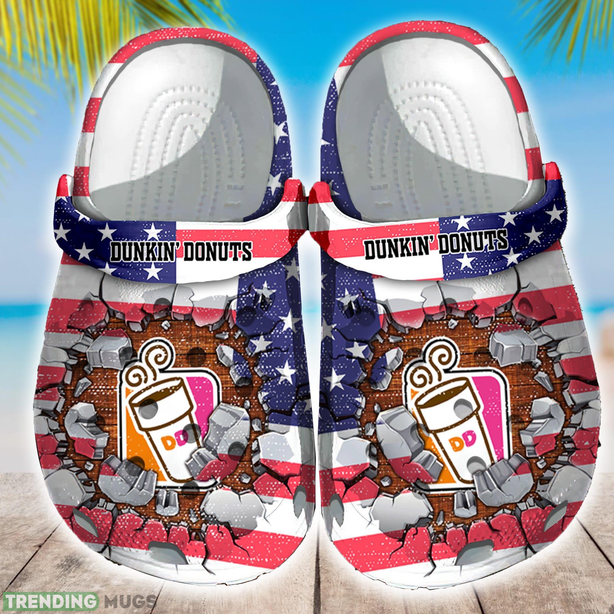 Dunkin’ Donuts Clogs Shoes Logo Brands Gift Beach Summer Men And Women - Dunkin’ Donuts Clogs Shoes Logo Brands Gift Beach Summer Men And Women Dunkin’ Donuts Clogs Shoes Logo Brands Gift Beach Summer Men And Women - Dunkin’ Donuts Clogs Shoes Logo Brands Gift Beach Summer Men And Women