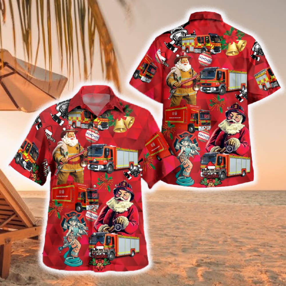 England, Hampshire Isle of Wight Fire and Rescue Service Christmas Hawaiian Shirt Men And Women Gift Teams Shirt New Aloha Beach Hawaiian Shirt England, Hampshire Isle of Wight Fire and Rescue Service Christmas Hawaiian Shirt Men And Women Gift Teams Shirt New Aloha Beach Hawaiian Shirt