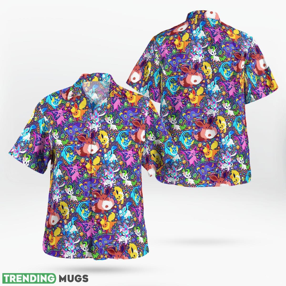 Evolution Pokemon Set Hawaiian Shirt And Short Gift Beach - Evolution Pokemon Hawaiian Shirt_1 Evolution Pokemon Set Hawaiian Shirt And Short Gift Beach - Evolution Pokemon Hawaiian Shirt_1