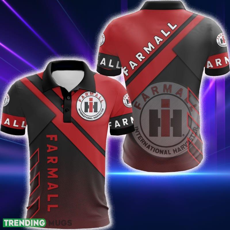 Farmall Truck Big Logo Hidden 3D Golf Polo Shirt For Men And Women - Farmall Truck Big Logo Hidden 3D Golf Polo Shirt For Men And Women Farmall Truck Big Logo Hidden 3D Golf Polo Shirt For Men And Women - Farmall Truck Big Logo Hidden 3D Golf Polo Shirt For Men And Women