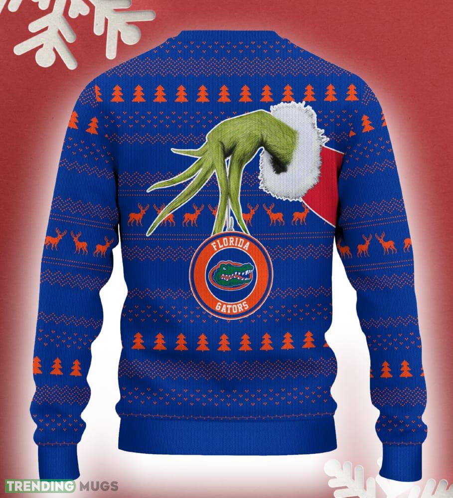 Florida Gators Christmas Sweater Grinch Driving Funny Gift Fans 3D Sweater Florida Gators Christmas Sweater Grinch Driving Funny Gift Fans 3D Sweater