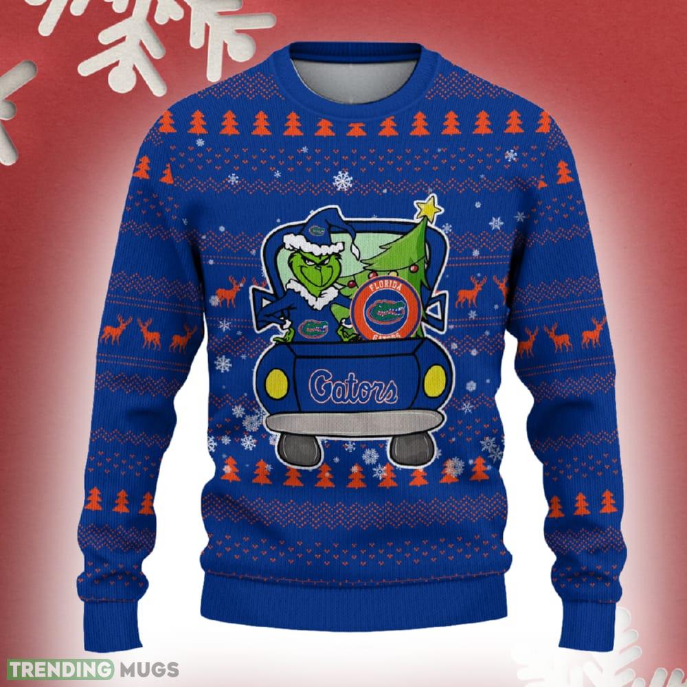 Florida Gators Christmas Sweater Grinch Driving Funny Gift Fans - Florida Gators Christmas Sweater Grinch Driving Photo 2 Florida Gators Christmas Sweater Grinch Driving Funny Gift Fans - Florida Gators Christmas Sweater Grinch Driving Photo 2