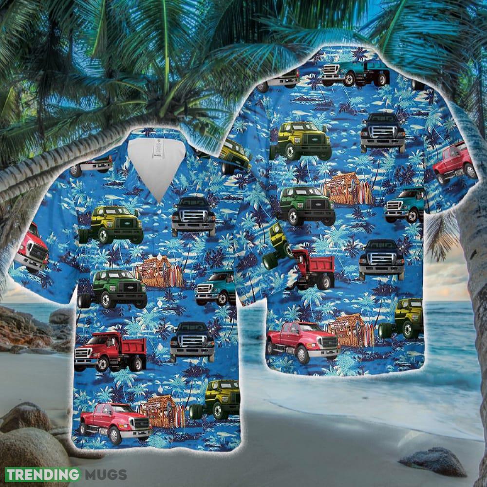 Ford F-650 Hawaiian Shirt - Ford F-650 Hawaiian Shirt Ford F-650 Hawaiian Shirt - Ford F-650 Hawaiian Shirt