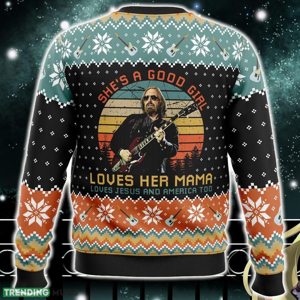 Free Fallin’ Tom Petty Ugly Christmas Sweater Funny Gift Ideas Christmas 3D Sweater Free Fallin’ Tom Petty Ugly Christmas Sweater Funny Gift Ideas Christmas 3D Sweater