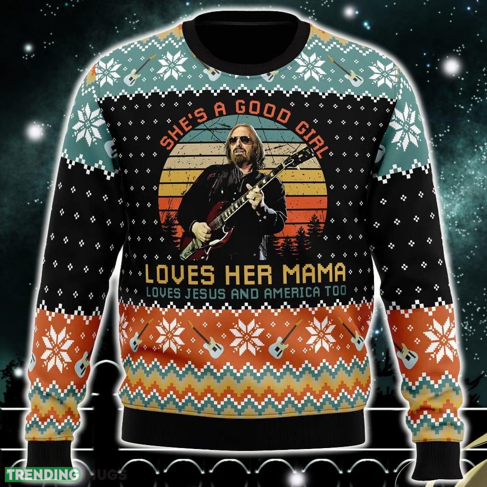 Free Fallin’ Tom Petty Ugly Christmas Sweater Funny Gift Ideas Christmas - Free Fallin’ Tom Petty Ugly Christmas Sweater_1 Free Fallin’ Tom Petty Ugly Christmas Sweater Funny Gift Ideas Christmas - Free Fallin’ Tom Petty Ugly Christmas Sweater_1