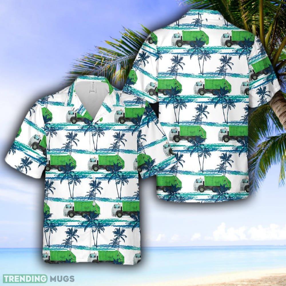 Garbage Truck Hawaiian Shirt - Garbage Truck Hawaiian Shirt Garbage Truck Hawaiian Shirt - Garbage Truck Hawaiian Shirt