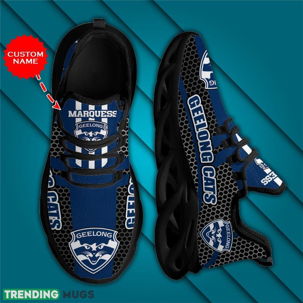 Geelong Cats Modern Custom Name Max Soul Shoes Luxury AFL Chunky For Men Women Gift For Fans Max Soul Geelong Cats Modern Custom Name Max Soul Shoes Luxury AFL Chunky For Men Women Gift For Fans Max Soul
