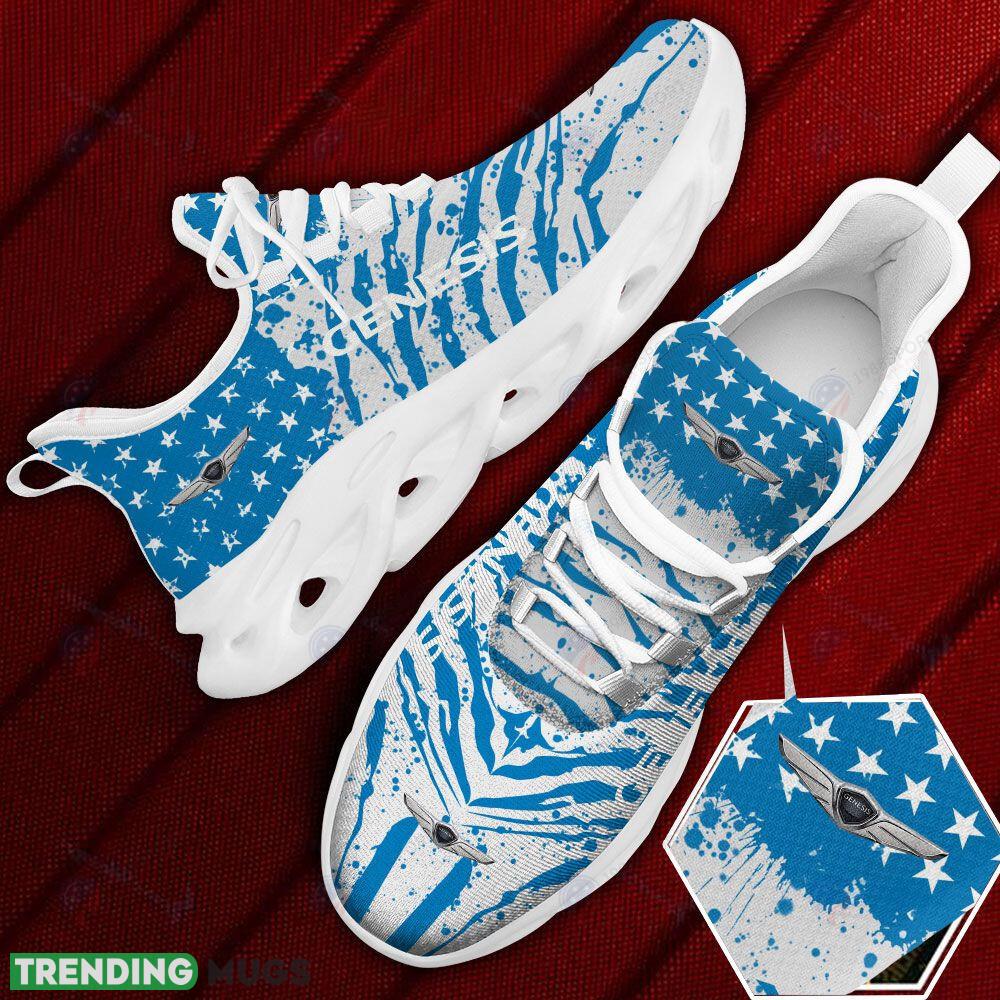 Genesis Car And Motorcycle Racing Chunky Sneaker Blue Max Soul Shoes Gift For Fans - Genesis Car And Motorcycle Racing Blue Max Soul Shoes Photo 1 Genesis Car And Motorcycle Racing Chunky Sneaker Blue Max Soul Shoes Gift For Fans - Genesis Car And Motorcycle Racing Blue Max Soul Shoes Photo 1