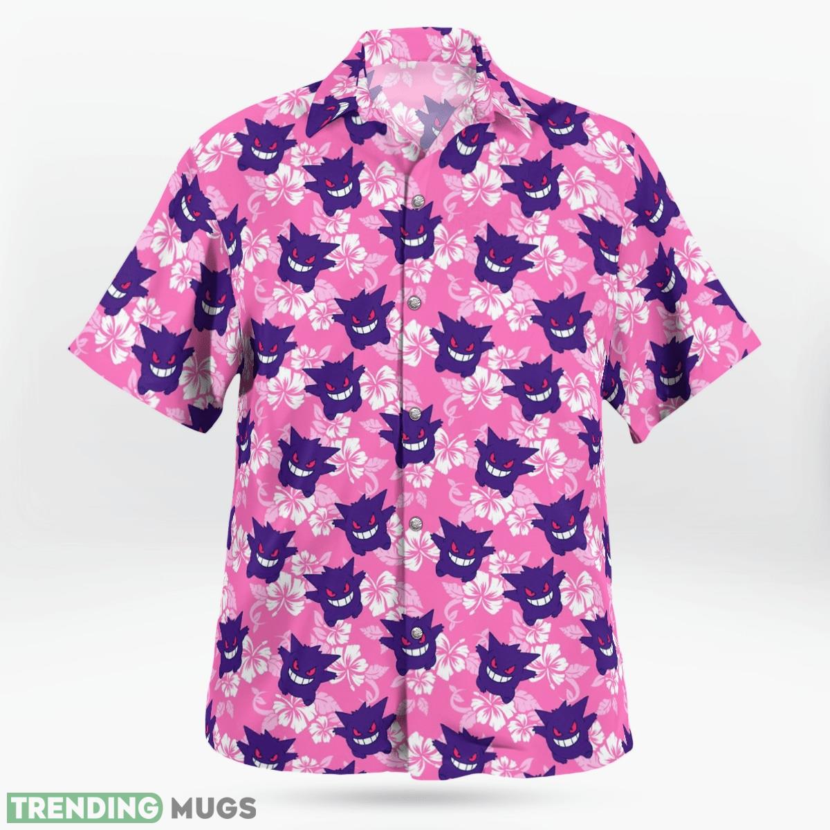 Gengar Tropical Beach Hawaiian Shirt And Short Combo Gift Beach Hawaiian & Short Gengar Tropical Beach Hawaiian Shirt And Short Combo Gift Beach Hawaiian & Short