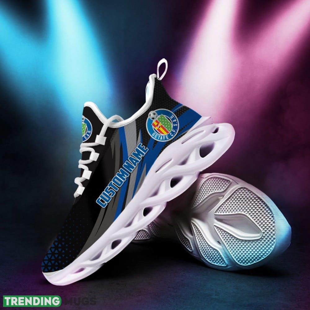 Getafe Triangle Logo Pattern Custom Name 3D Max Soul Sneaker Shoes Max Soul Getafe Triangle Logo Pattern Custom Name 3D Max Soul Sneaker Shoes Max Soul