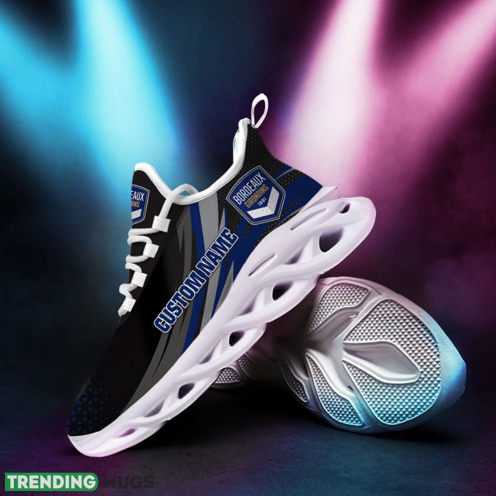 Girondins de Bordeaux Logo Triangle Pattern Custom Name 3D Max Soul Sneaker Shoes - Girondins de Bordeaux Logo Triangle Pattern Custom Name 3D Max Soul Sneaker Shoes_1 Girondins de Bordeaux Logo Triangle Pattern Custom Name 3D Max Soul Sneaker Shoes - Girondins de Bordeaux Logo Triangle Pattern Custom Name 3D Max Soul Sneaker Shoes_1