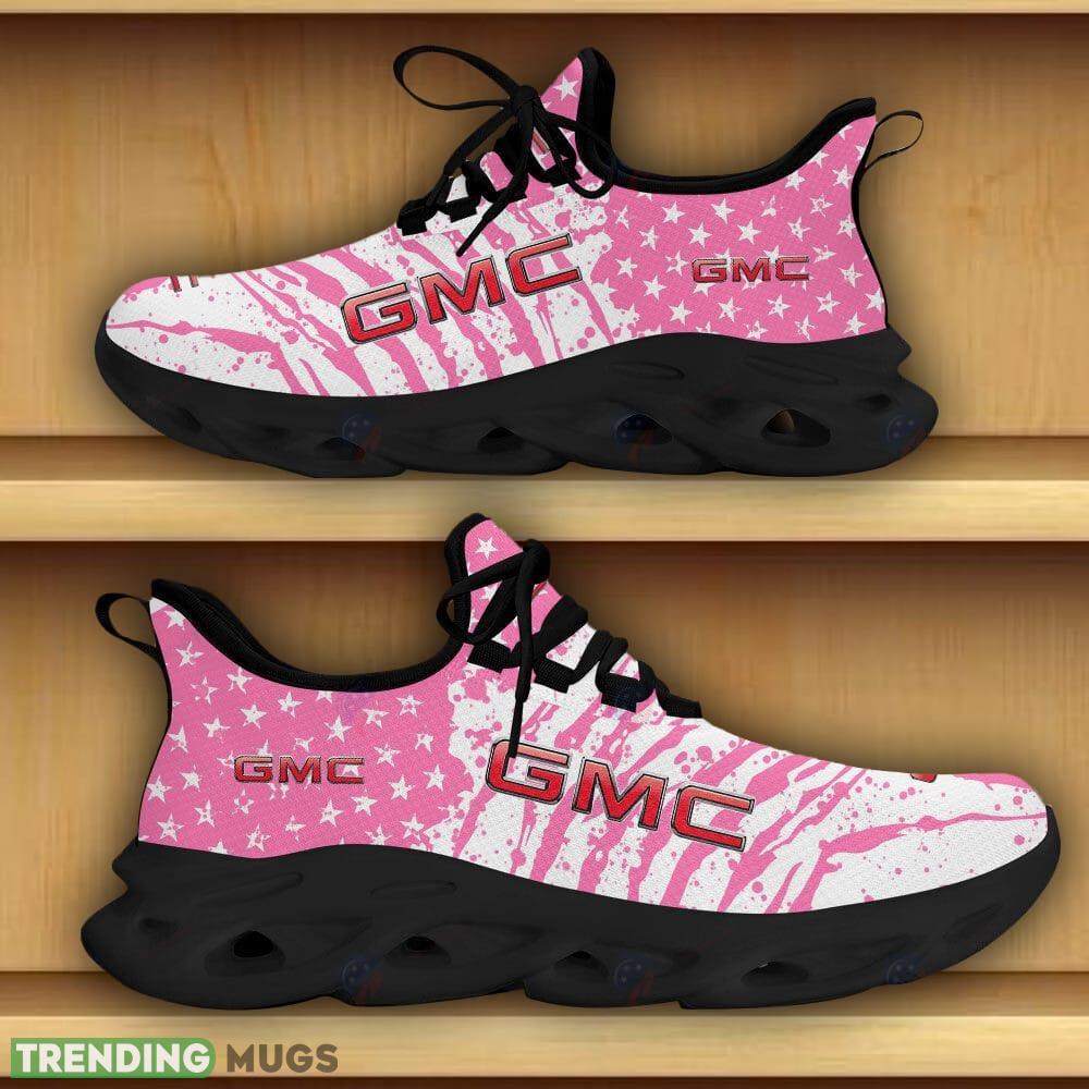 GMC Car And Motorcycle Racing Chunky Sneaker Pink Max Soul Shoes Gift For Fans Max Soul GMC Car And Motorcycle Racing Chunky Sneaker Pink Max Soul Shoes Gift For Fans Max Soul