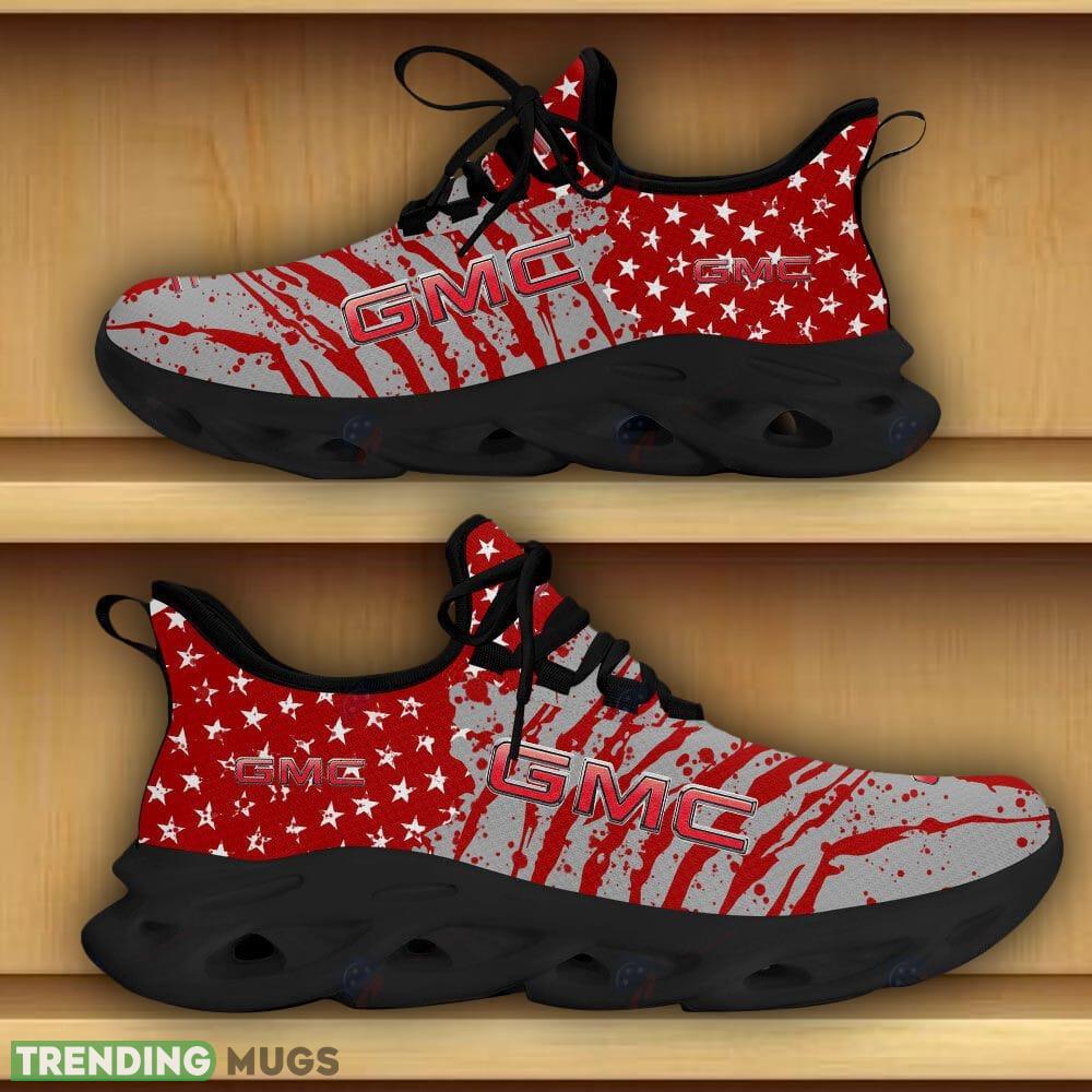 GMC Car And Motorcycle Racing Sport Sneaker Red Max Soul Shoes Gift For Fans Max Soul GMC Car And Motorcycle Racing Sport Sneaker Red Max Soul Shoes Gift For Fans Max Soul
