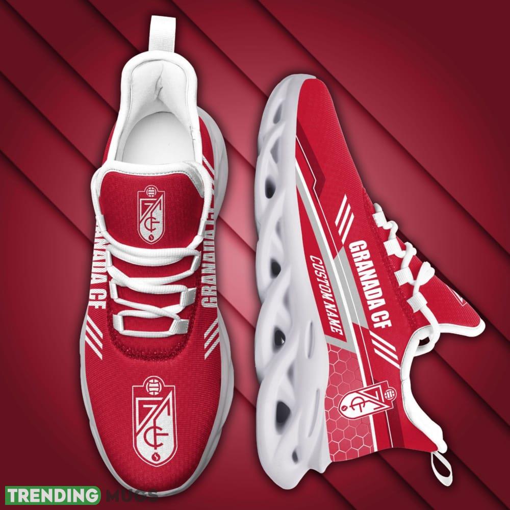 Granada Logo Custom Name Pattern 3D Max Soul Sneaker Shoes Max Soul Granada Logo Custom Name Pattern 3D Max Soul Sneaker Shoes Max Soul