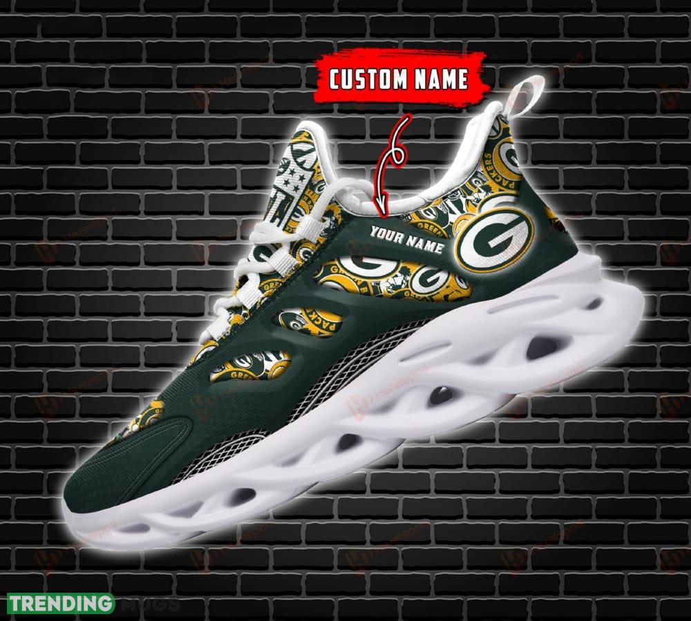 Green Bay Packers Max Soul Shoes Embody Gift For Men And Women Chunky Sneakers Custom Name Max Soul Green Bay Packers Max Soul Shoes Embody Gift For Men And Women Chunky Sneakers Custom Name Max Soul