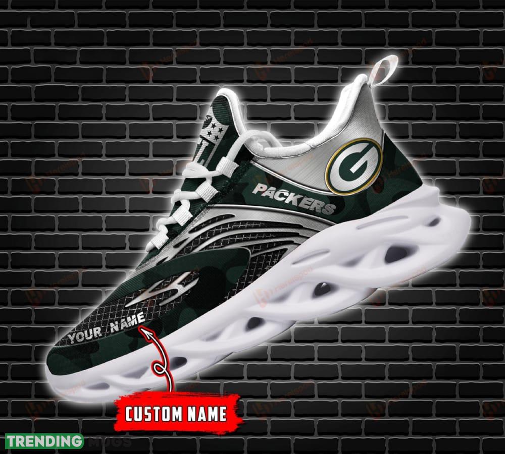 Green Bay Packers Max Soul Shoes Empower Gift For Men And Women Chunky Sneakers Custom Name Max Soul Green Bay Packers Max Soul Shoes Empower Gift For Men And Women Chunky Sneakers Custom Name Max Soul