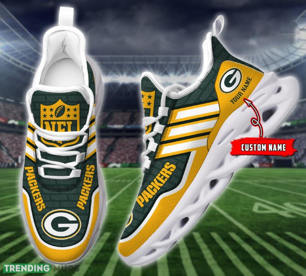 Green Bay Packers Max Soul Shoes Energize Gift For Men And Women Chunky Sneakers Custom Name - Green Bay Packers Personalized Max Soul shoes_1 Green Bay Packers Max Soul Shoes Energize Gift For Men And Women Chunky Sneakers Custom Name - Green Bay Packers Personalized Max Soul shoes_1