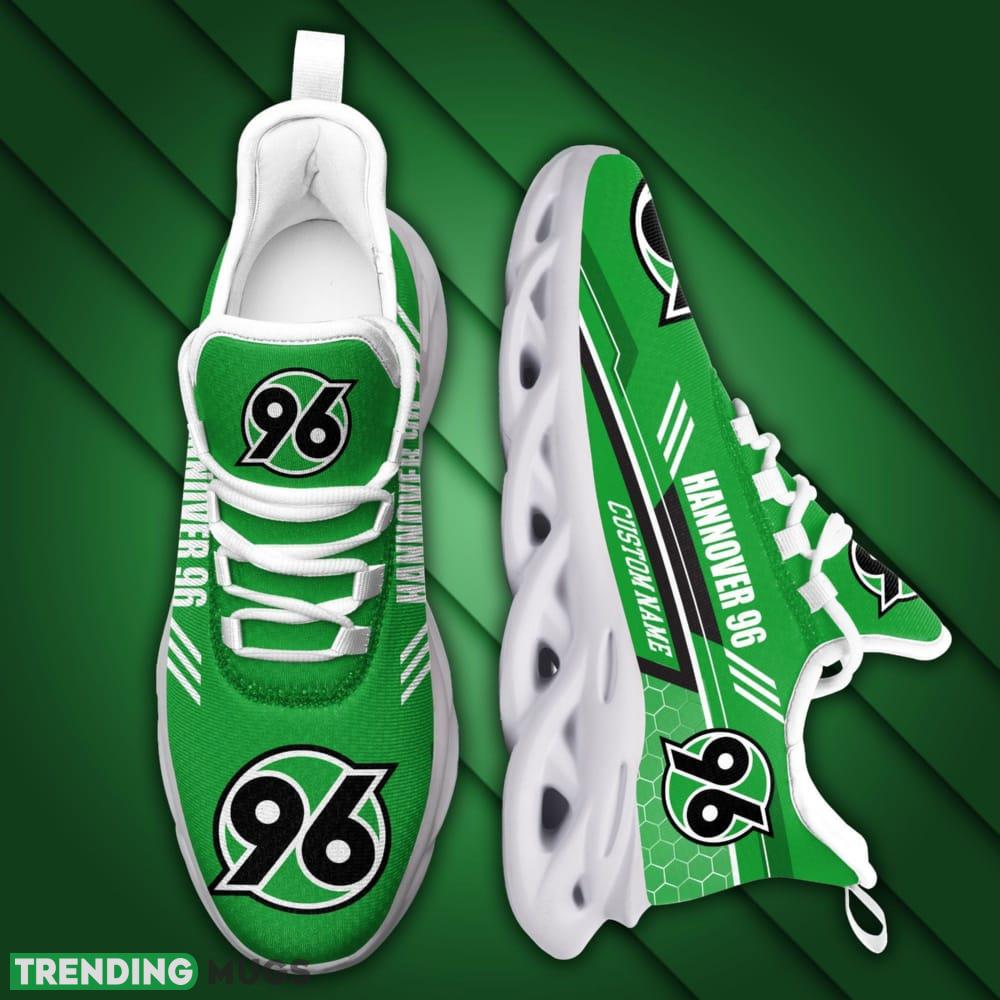 Hannover 96 Logo Custom Name Pattern 3D Max Soul Sneaker Shoes Max Soul Hannover 96 Logo Custom Name Pattern 3D Max Soul Sneaker Shoes Max Soul