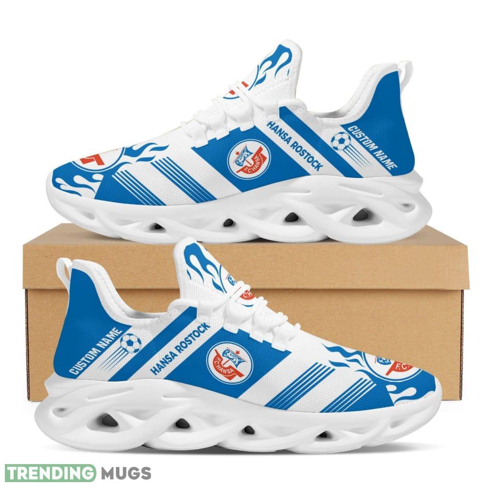 Hansa Rostock Logo Pattern Custom Name 3D Max Soul Sneaker Shoes - Hansa Rostock Logo Pattern Custom Name 3D Max Soul Sneaker Shoes_1 Hansa Rostock Logo Pattern Custom Name 3D Max Soul Sneaker Shoes - Hansa Rostock Logo Pattern Custom Name 3D Max Soul Sneaker Shoes_1