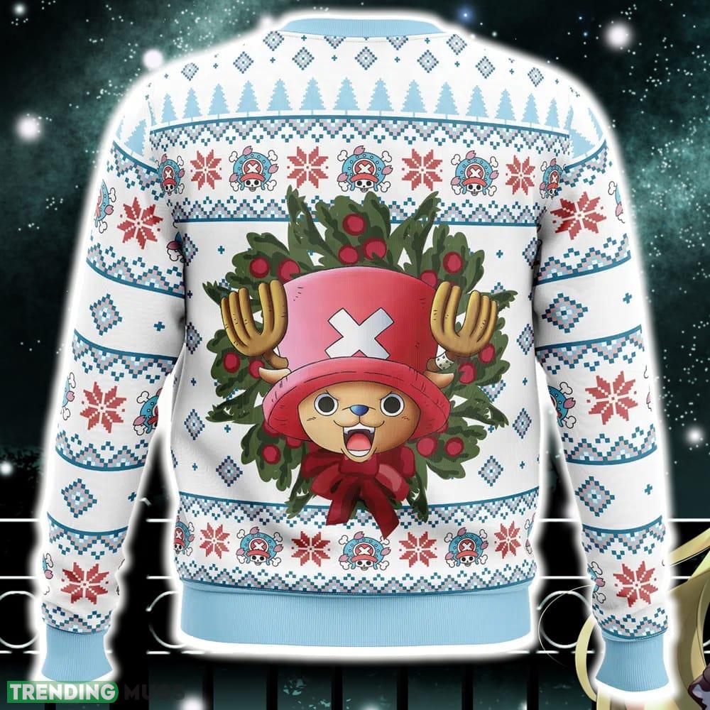 Happy Tony Tony Chopper One Piece Ugly Christmas Sweater Funny Gift Ideas Christmas 3D Sweater Happy Tony Tony Chopper One Piece Ugly Christmas Sweater Funny Gift Ideas Christmas 3D Sweater