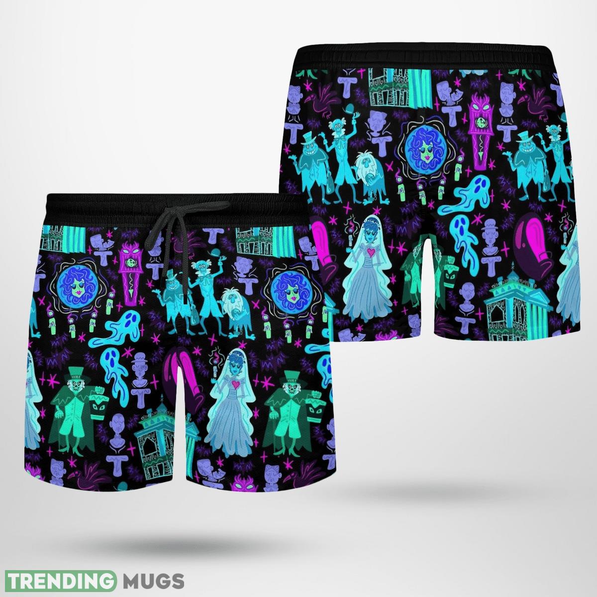 Haunted Mansion Ghosts Hawaiian Shirt And Short Combo Gift For Fans Hawaiian & Short Haunted Mansion Ghosts Hawaiian Shirt And Short Combo Gift For Fans Hawaiian & Short