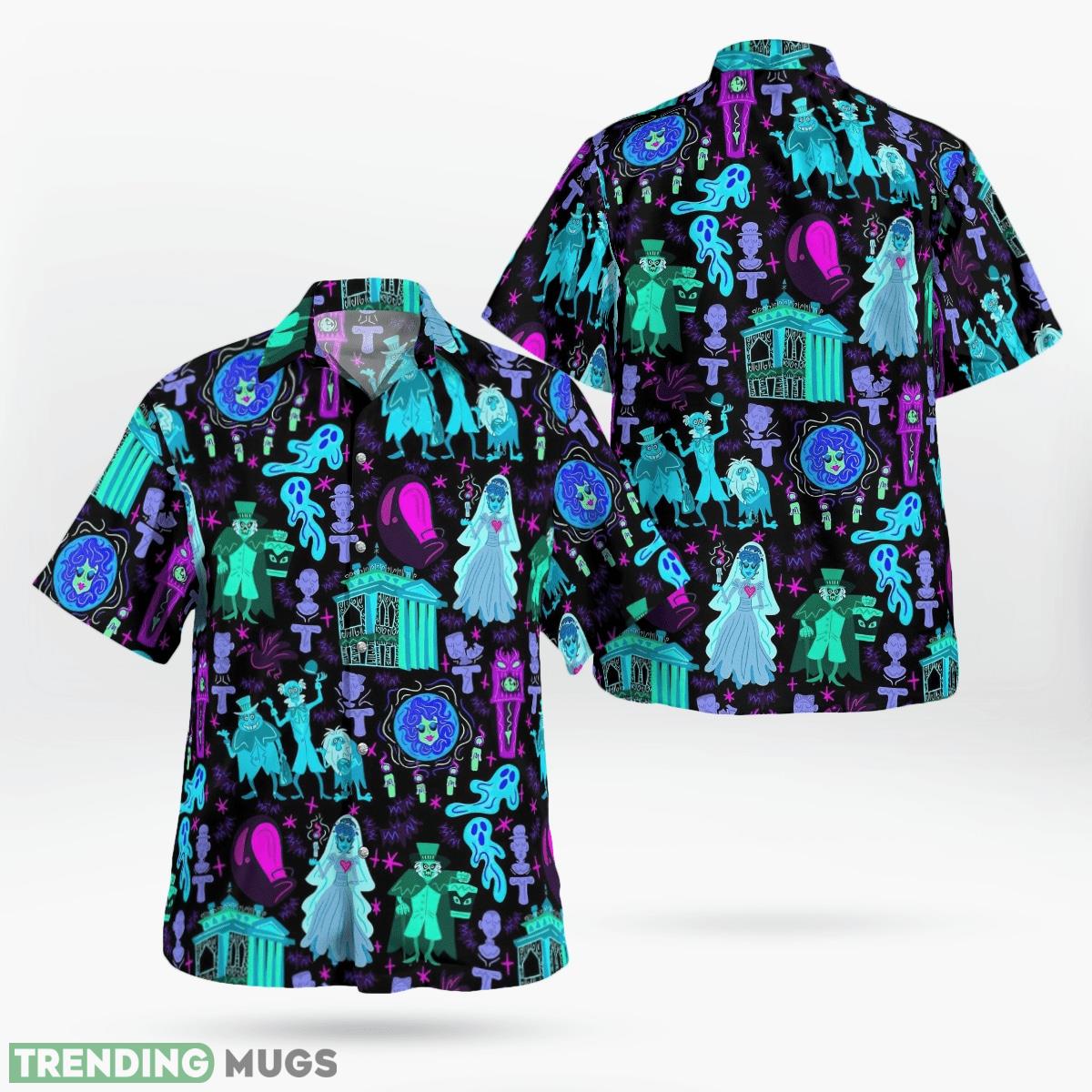 Haunted Mansion Ghosts Hawaiian Shirt And Short Combo Gift For Fans - Haunted Mansion Ghosts Hawaiian Shirt_1 Haunted Mansion Ghosts Hawaiian Shirt And Short Combo Gift For Fans - Haunted Mansion Ghosts Hawaiian Shirt_1