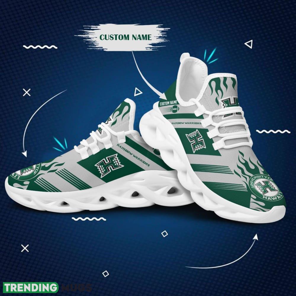 Hawaii Rainbow Warriors Stripe Pattern Custom Name 3D Max Soul Sneaker Shoes - Hawaii Rainbow Warriors Stripe Pattern Custom Name 3D Max Soul Sneaker Shoes_1 Hawaii Rainbow Warriors Stripe Pattern Custom Name 3D Max Soul Sneaker Shoes - Hawaii Rainbow Warriors Stripe Pattern Custom Name 3D Max Soul Sneaker Shoes_1
