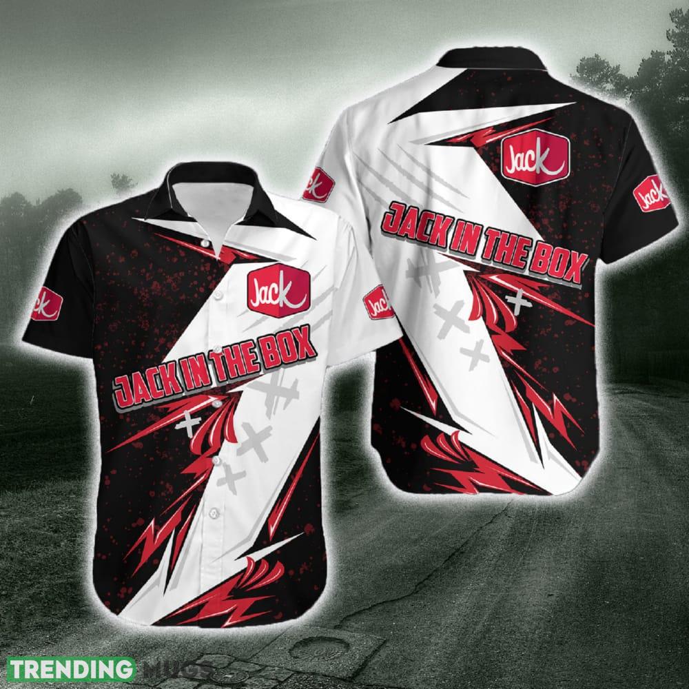 Hawaiian Shirt jack in the box For Men Women Gift Team Shirt Aloha Beach - Hawaiian Shirt jack in the box For Men Women Gift Team Shirt Aloha Beach