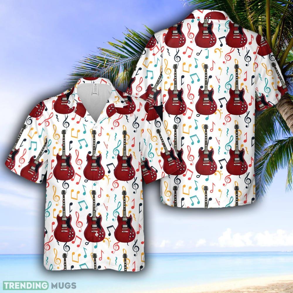 Haze Lava Red HSG Electric Guitar Hawaiian Shirt - Haze Lava Red HSG Electric Guitar Hawaiian Shirt Haze Lava Red HSG Electric Guitar Hawaiian Shirt - Haze Lava Red HSG Electric Guitar Hawaiian Shirt