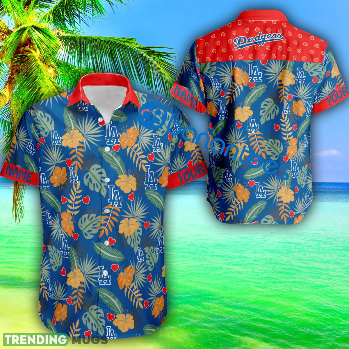 Heart Pattern Los Angeles Dodgers Custom Name Hawaiian Shirt AOP Gift Valentines Day - Heart Pattern Los Angeles Dodgers Custom Name Hawaiian Shirt AOP Gift Valentines Day Heart Pattern Los Angeles Dodgers Custom Name Hawaiian Shirt AOP Gift Valentines Day - Heart Pattern Los Angeles Dodgers Custom Name Hawaiian Shirt AOP Gift Valentines Day