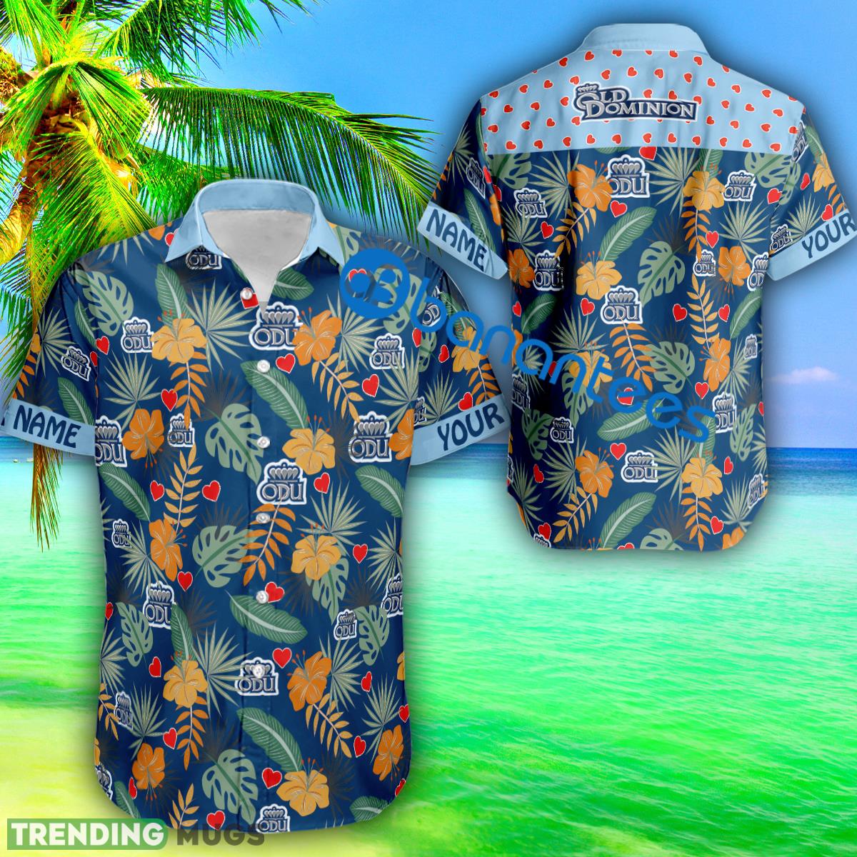 Heart Pattern Old Dominion Monarchs Custom Name Hawaiian Shirt All Over Print Gift Valentines - Heart Pattern Old Dominion Monarchs Custom Name Hawaiian Shirt All Over Print Gift Valentines Heart Pattern Old Dominion Monarchs Custom Name Hawaiian Shirt All Over Print Gift Valentines - Heart Pattern Old Dominion Monarchs Custom Name Hawaiian Shirt All Over Print Gift Valentines