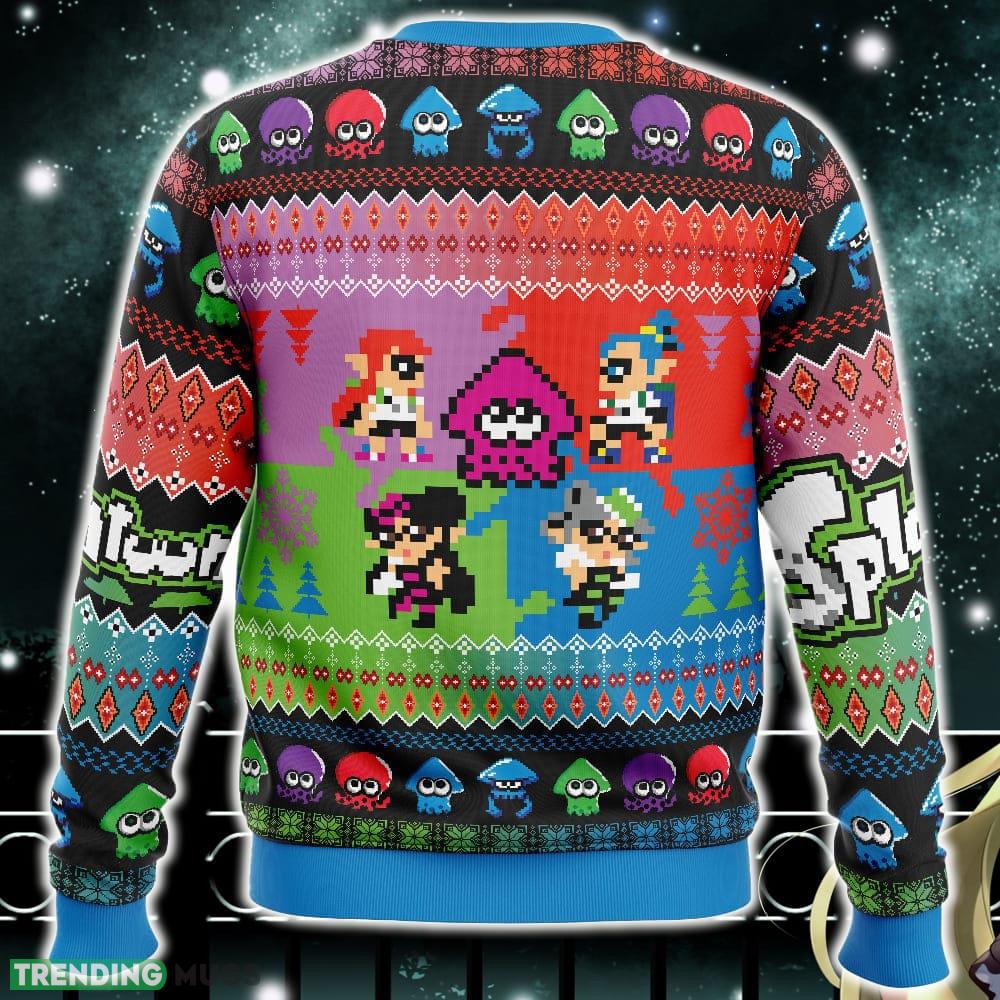 Heroes Splatoon 2 Ugly Christmas Sweater Funny Gift Ideas Christmas 3D Sweater Heroes Splatoon 2 Ugly Christmas Sweater Funny Gift Ideas Christmas 3D Sweater