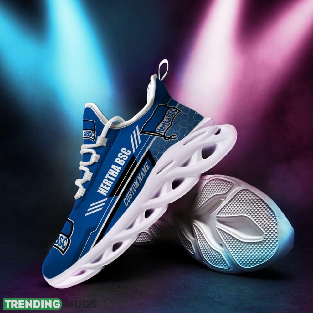 Hertha BSC Logo Pattern Custom Name 3D Max Soul Sneaker Shoes In Blue - Hertha BSC Logo Pattern Custom Name 3D Max Soul Sneaker Shoes In Blue_1 Hertha BSC Logo Pattern Custom Name 3D Max Soul Sneaker Shoes In Blue - Hertha BSC Logo Pattern Custom Name 3D Max Soul Sneaker Shoes In Blue_1